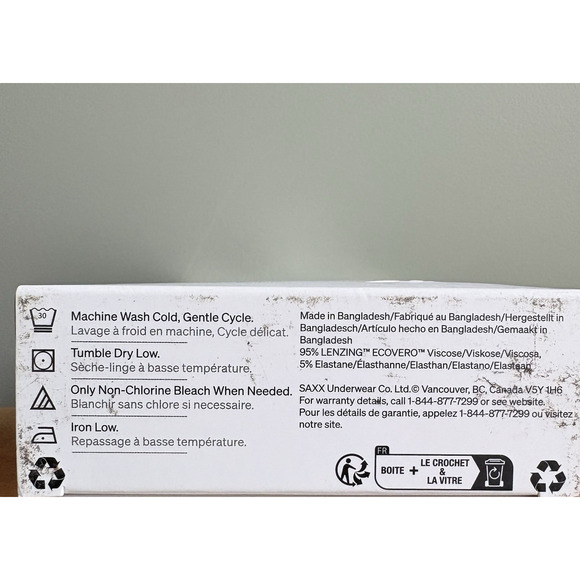 Saxx 2 Pack Size Small Ultra Super Soft Boxer Briefs Men's Underwear 5 in Inseam - Picture 7 of 7